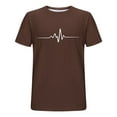 thumbnail image 3 of Men's Casual Summer Short Sleeve T-Shirts Gradient Crew Neck Tee Tops Lightweight Cotton Print T Shirt, 3 of 4