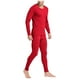 thumbnail image 1 of Conjuntos de ropa interior térmica para hombre, sólidos, finos, cuello redondo, mangas largas, ropa interior y pantalones abrigados, trajes para hombre, camisetas y pantalones de algodón., 1 of 4