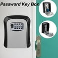 thumbnail image 6 of 4 Digit Combination Key Lock Box Wall Mount Safe Security Case Storage U8N5, 6 of 9