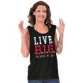 thumbnail image 4 of Live BIG Believe In God Christian Tank Top T Shirts Men Women Brisco Brands S, 4 of 6