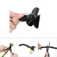 thumbnail image 7 of Flexible Spiral Tube Cable Organizer Wire Wrap Cord Protector Wire Storage Black 1.5m * 16mm, 7 of 7