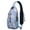 Paisley Design, variant on Military Camouflage Sling Backpack, Lightweight Tactical Crossbody Daypack with Anti-theft Strap, Ideal for City Walking, Short Trips, and Gym