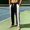 Black, variant on Men's Casual Pants Color Block Loose Fit Pants for Commute, Urban Style Straight Leg Pants with Pockets Blue S