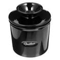 thumbnail image 5 of IMIKEYA Reusable Black Butter Dish Ceramic Butter Holder for Kitchen Use, 5 of 8
