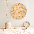 thumbnail image 5 of Zufioo Scandinavian Style Hygge Print Bone China Decorative Plate, Ceramic Dinner Plate with Stand Ceramic Decoration Homewares-8in, 5 of 6
