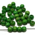 thumbnail image 6 of EOEMY 200 10mm Round Wood Beads ~ Wooden Beads Color For Choice-Blue, 6 of 8