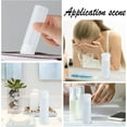 thumbnail image 6 of 8 Pack 50ml 1.7oz Clear Squeezable Plastic Sample Flip Cap Bottle Refillable Travel Containers for Makeup Cosmetic Toiletries Liquid, 6 of 8