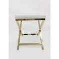 thumbnail image 5 of White Polyurethane Chair with Gold Base, 5 of 5