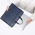 thumbnail image 3 of WRKEKC Clearance Portable Cloth Document Organizer Briefcase for Business Meetings, Multi-Layer Storage with Handles, Lightweight Office File Bag for Professionals, 3 of 8