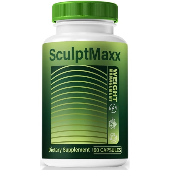 SculptMaxx Capsules - Official Sculpt Maxx Supplement to Support Active Lifestyle and Fitness, Keto Pills For Lasting Energy, All-Natural Formula, SculptMax Reviews (60 Capsules)
