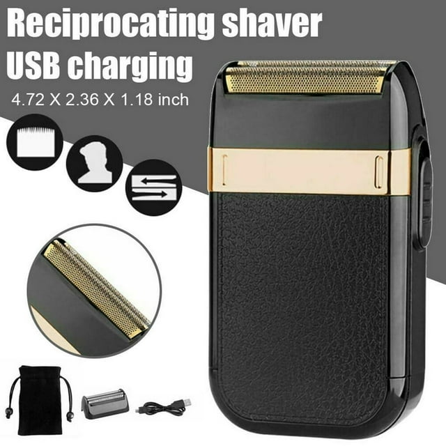 MesaSe Man Electric Beard Shaver Waterproof Trimmer USB Razor Rechargeable Short Beard Shaving Tool Machine