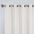 thumbnail image 2 of Superior Blackout Solid Light Filtering Grommet Curtain Panel Set, 46" x 96", Snow White, 2 of 8