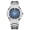Blue/Silver, variant on Original Luxury Men's Bracelet Watch – Classic Square Dial Analog Quartz Wristwatch with Date, Luminous Hands & Markers, Business & Casual Timepiece