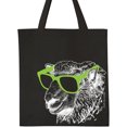 thumbnail image 1 of K1c2 Tricot Heureux Fourre-Tout 14" X 15" X 4"-Cool Mouton - Noir, 1 of 1
