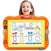 Magnetic Drawing Board Toddler Toys for Boys Girls, 17 Inch Magna Erasable Doodle board for Kids A Colorful Etch Education Sketch Doodle Pad Toddler Toys for Age 3 4 5 6 7 Year Old boy Girl
