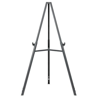 Adjustable Aluminum Easel With Flipchart Holder – Telescoping Tripod For Posters, 37.5" To 69" Height