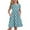 AN14-Blue, variant on Lumtrix Girls Short Sleeve Boho Polka Dot A-Line Dress with Pockets Summer Casual Lightweight Sundress for 3-14 Years Pink 130