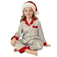 thumbnail image 5 of ZJXFGS Adult Christmas Pajamas,Pajamas for Women Set,Family Christmas Pajamas Matching Sets,Silk Christmas Pajamas,Christmas Pajamas for Women Set,Womens Long Sleeve Pajama Sets,Beige130, 5 of 9