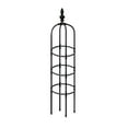 thumbnail image 1 of Plant Vine Rack Climbing Frame Obelisk Trellis Set Gardening Tools Household Spliced Steel Black Garden Tower Support, 1 of 5