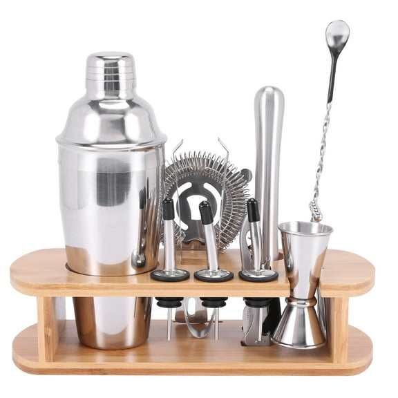 Bar Set Cocktail Shaker Set, Stainless Steel Bartender Kit, Professional Bar Tools for Drink Mixing, Home, Bar, Parties