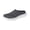 Dark Gray, variant on Women's Knit Mesh Slip-On Mules, Breathable Backless Shoes, Lightweight Comfortable Footwear for Walking & Sports Red