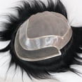 thumbnail image 6 of Exhuast Systems For Men Mono & Pu With Lace Front Breathable For Male Hair Prosthesis 100% European Human Hair Toupee Men Wig, 6 of 7
