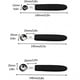 thumbnail image 2 of 7Pcs Stainless Steel Melon Baller Scoop Set for Cutting and Scooping Fruit Melons Cake, 2 of 5