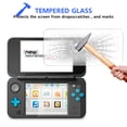 thumbnail image 6 of Xahpower New 2DS XL Screen Protector, Tempered Glass Top LCD for Top Screen and HD Clear Crystal PET Film Compatible Bottom Screen Protective Filter for Nintendo 2DS XL/New 2DS XL, 6 of 7