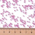 thumbnail image 4 of TOHO Round Seed Beads Japanese Seed Beads (1078) Inside Color Neon Pink Lined 11/0 2.2mm Hole: 0.8mm 5555pcs/50g, 4 of 5