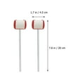 thumbnail image 2 of FUTUREORYY 2Pcs Bass Drum Pedal Beater Replacement ABS Musical Instrument Parts, 2 of 8