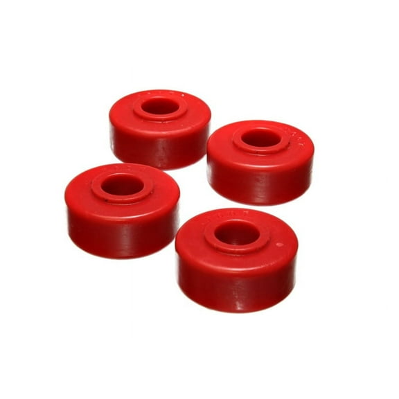 Energy Suspension 79-93 Dodge D-50 2WD / 87-96 Mitsubishi 2WD PU Red Front Strut Rod Bushing Set Fits select: 1987-1991 DODGE RAM 50, 1994-1996 MITSUBISHI MIGHTY MAX