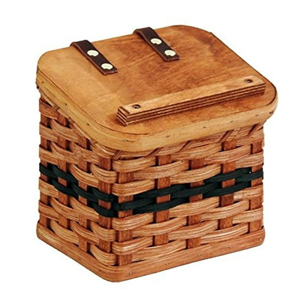 Amish Handmade Recipe Box Basket
