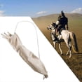 thumbnail image 4 of Medieval Retro Canvas Quiver With Laces, Strap-style Hand-woven Quiver, Portable Lightweight Bow And Arrow Storage Bag, 4 of 5