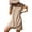 Khaki, variant on Swimsuit Cover Ups for Women Short Sleeve Bathing Suit Casual Bikini Swimwear Beach Cover Up Dress S-XXL XXL