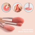 thumbnail image 2 of Juego de brochas de maquillaje YONGSHENG 8 piezas rosa, 2 of 5