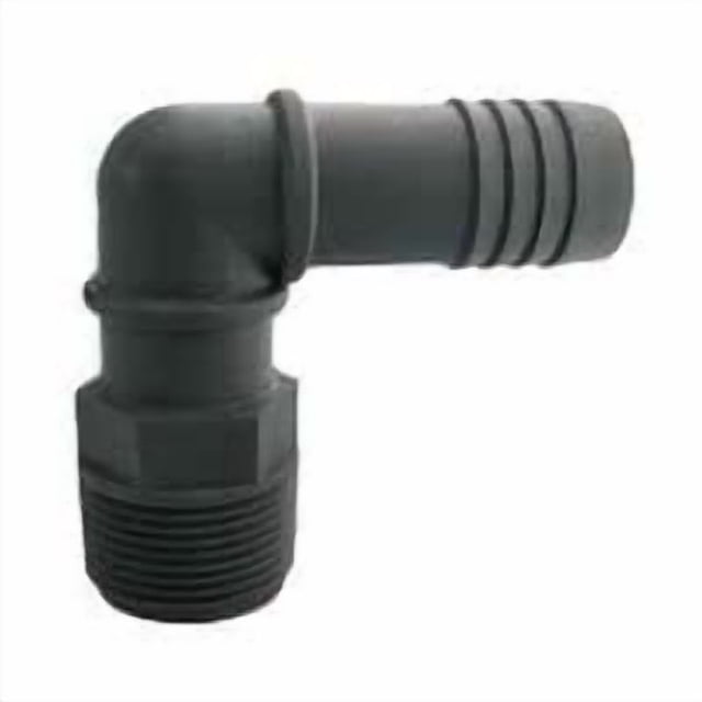 Codo de montaje de tuberías macho PLUMB Deeze de 1 pulgada