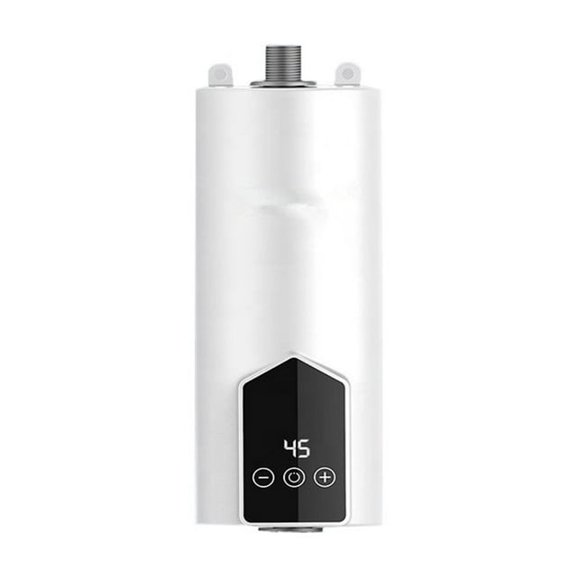Chauffe-eau Électrique Instantané Sans Réservoir 5500W, Mini Chauffe-Eau Électrique Sans Réservoir Instantané pour Salle de Bain Cuisine Lavage, Conception Compacte
