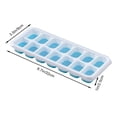 thumbnail image 6 of ZenCart Silicone Ice Cube Tray with Lid 14 Cubes Easy Release Stackable Ice Mold for Cocktails Coffee Juice Whiskey Ice Drink Maker, 6 of 8