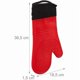 thumbnail image 5 of 1 pair of silicone oven gloves, heat resistant non-slip cooking gloves with soft cotton lining, heat resistant gloves for cooking and baking..., 5 of 5