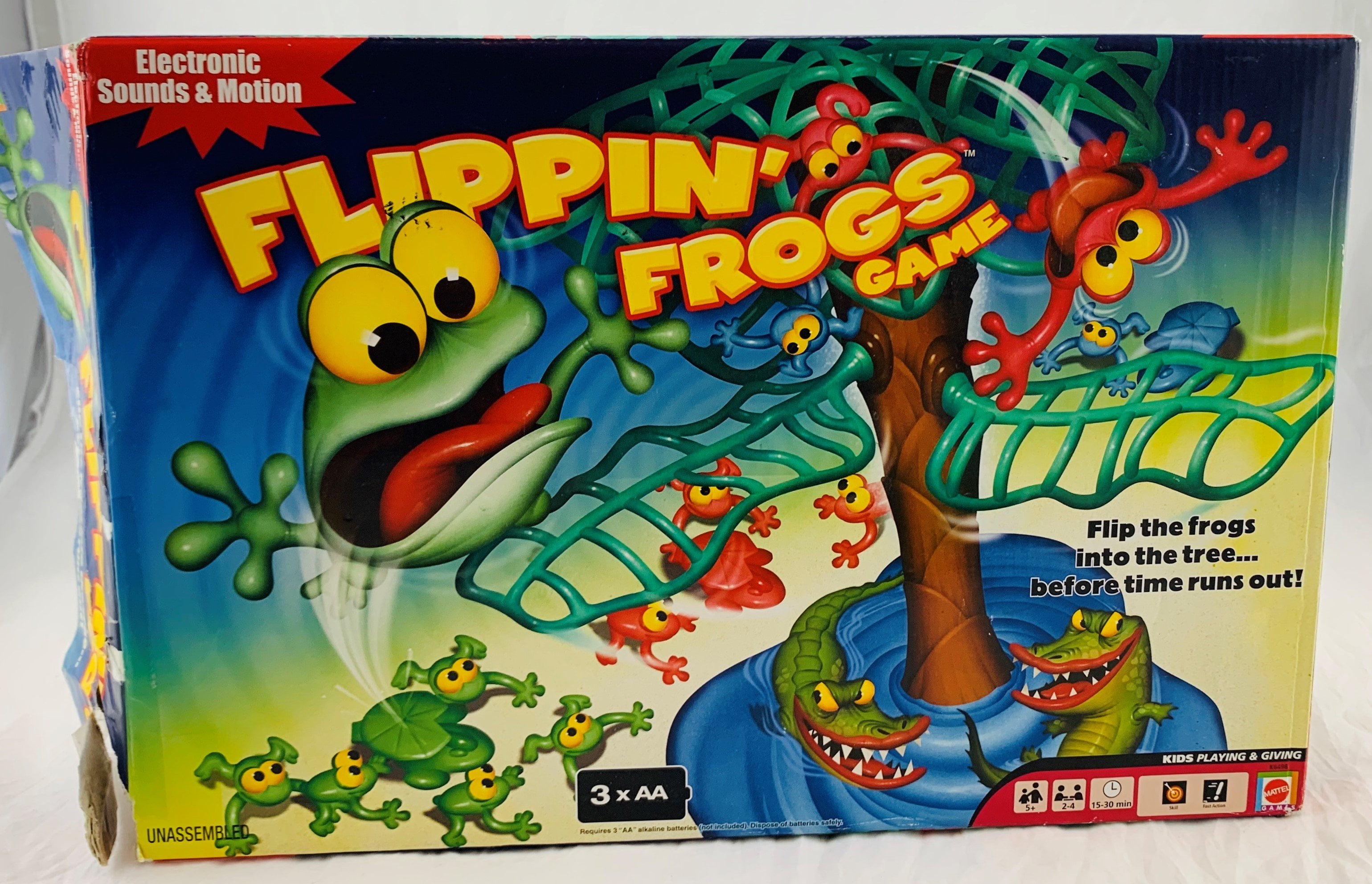 - Game Parts 2007 You Choose Pieces Flippin Frogs Game by Mattel 