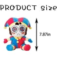 thumbnail image 2 of Digital Circus Plush,the Amazing Pomni And Jax Plushies Toy,new Digital Circus Stuffed Plush Toys,cartoon Image Pillow Gifts (2pcs), 2 of 5