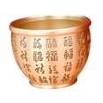 thumbnail image 3 of Cuenco del tesoro Feng Shui de 7,4 cm de altura con símbolo Fu para la riqueza y el dinero en el escritorio. Diámetro 95 cm., 3 of 9
