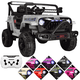 thumbnail image 1 of Camioneta Montable JOYKOO 93 cm Eléctrica para Niños Control Remoto 12v Gris, 1 of 8