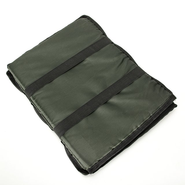Almohadilla De Desenganche De Pesca Colchoneta de aterrizaje de carpa de 3 capas, cojín de esponja plegable transpirable, accesorios de pesca Likrtyny Para Estrenar