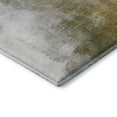 thumbnail image 3 of Addison Rugs Mayfield Premium Machine Washable Transitional Abstract Green Rectangle Rug, 5' X 7'6" Machine Washable Transitional Abstract Green Oversized Sherpa Throw Blanket, 3 of 6