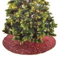 thumbnail image 4 of Fennco Styles Sequins Burgundy 72" Tree Skirt, 4 of 4