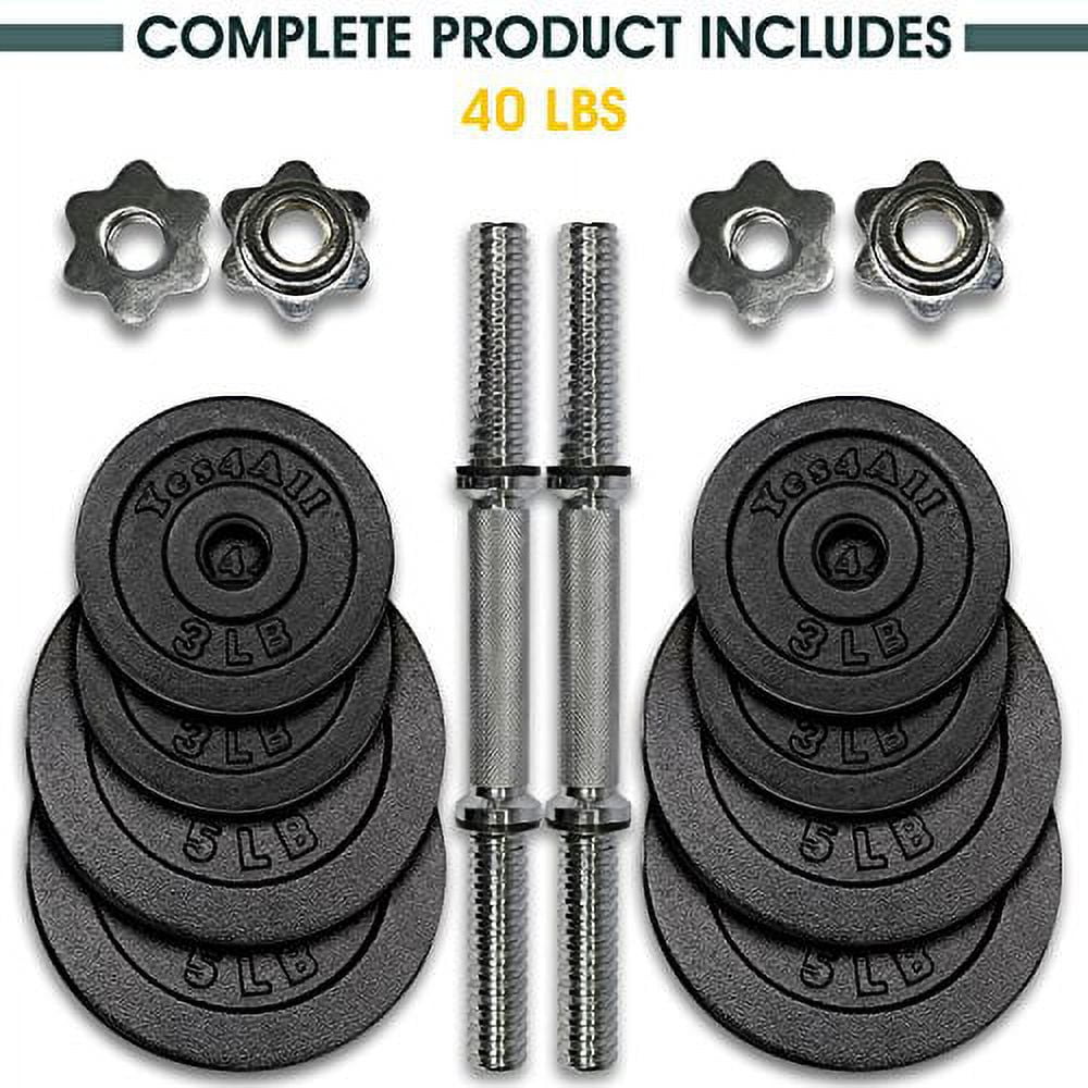 Yes4All Adjustable Dumbbell 40.00 lbs
