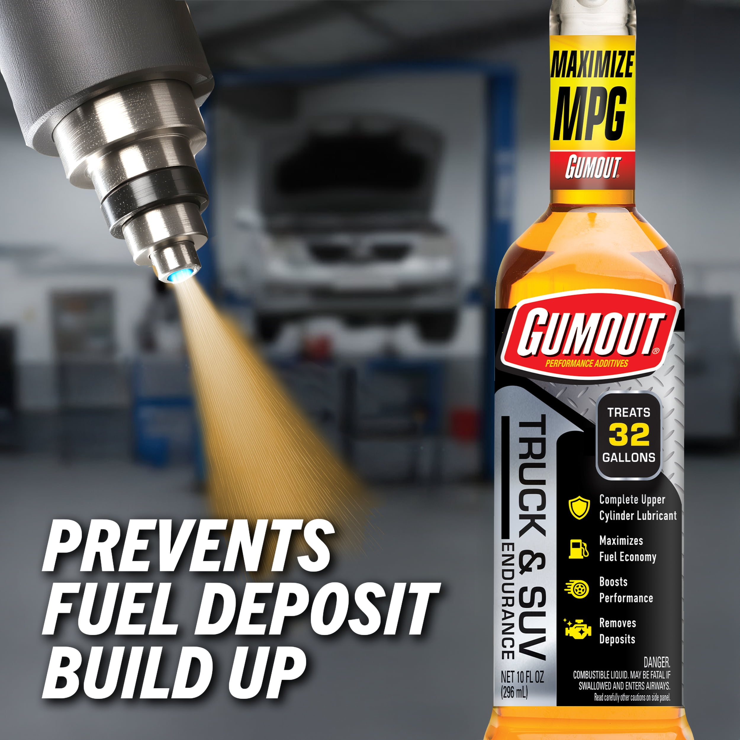 Gumout Truck & SUV Endurance 510397W – Advanced Fuel System Protection for Heavy-Duty Performance
