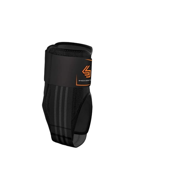 Shock Doctor Ankle Brace Cleat Specific with Minimal Coverage and Strong Support. Low Profile Ankle Support. Made for Modern Cleat/Athletic Shoes. Fits Left or Right (Small)
