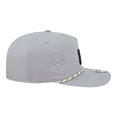 thumbnail image 7 of Men's New Era Gray Michigan Wolverines 19TWENTY Adjustable Hat, 7 of 7